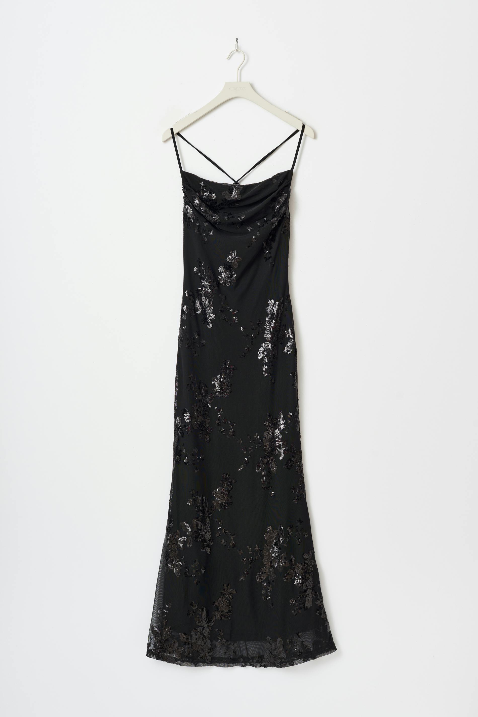 Cowl neck dress