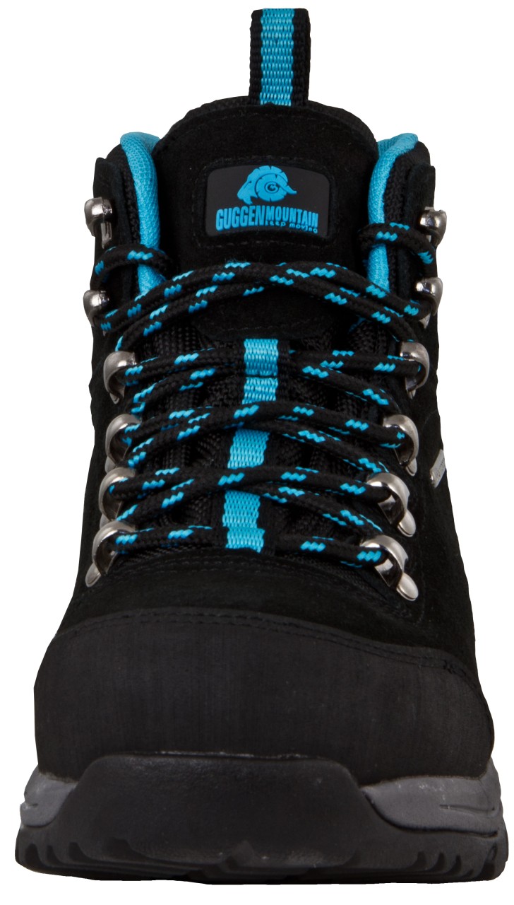 GUGGEN MOUNTAIN Freizeit Schnürer blau Wanderschuh von GUGGEN Mountain
