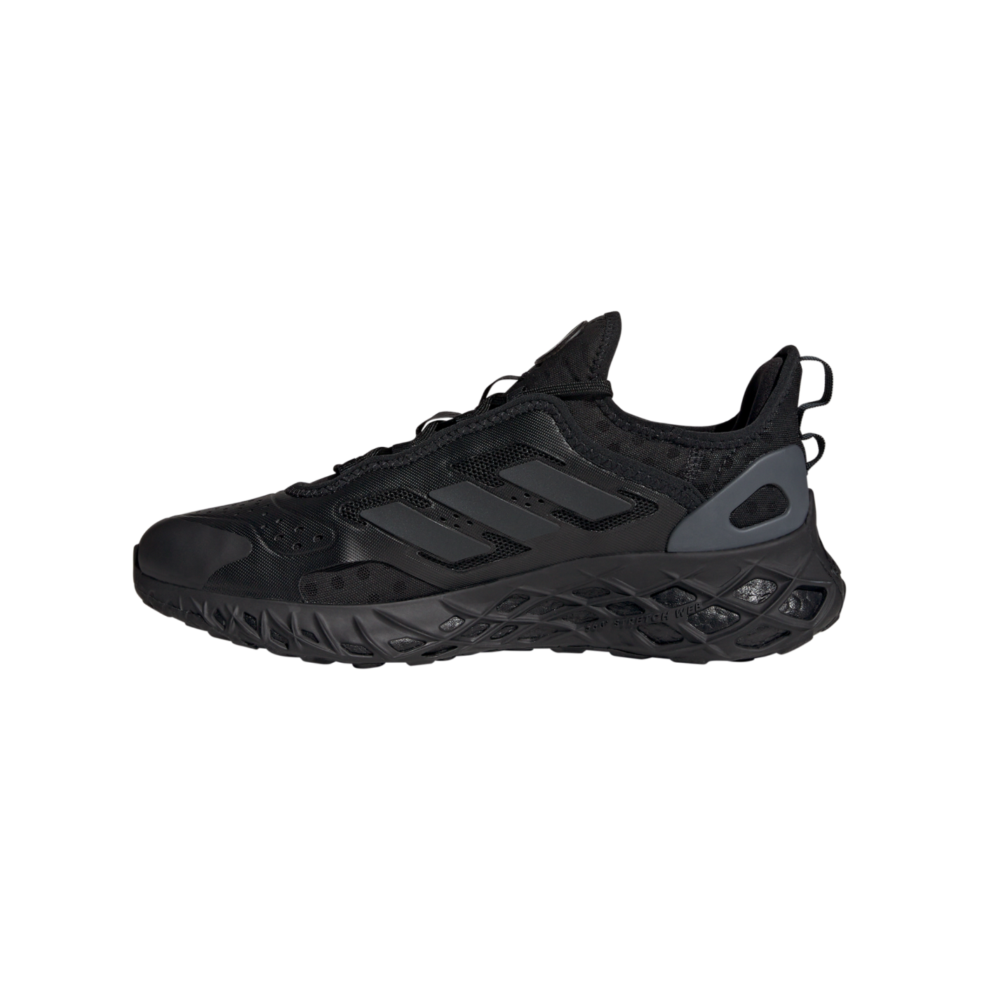 adidas Web Boost Schwarz Blau Laufschuh