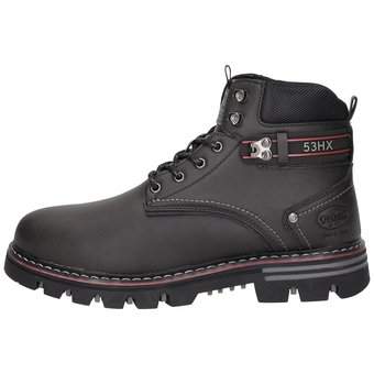 Dockers Schnür Boots in schwarz