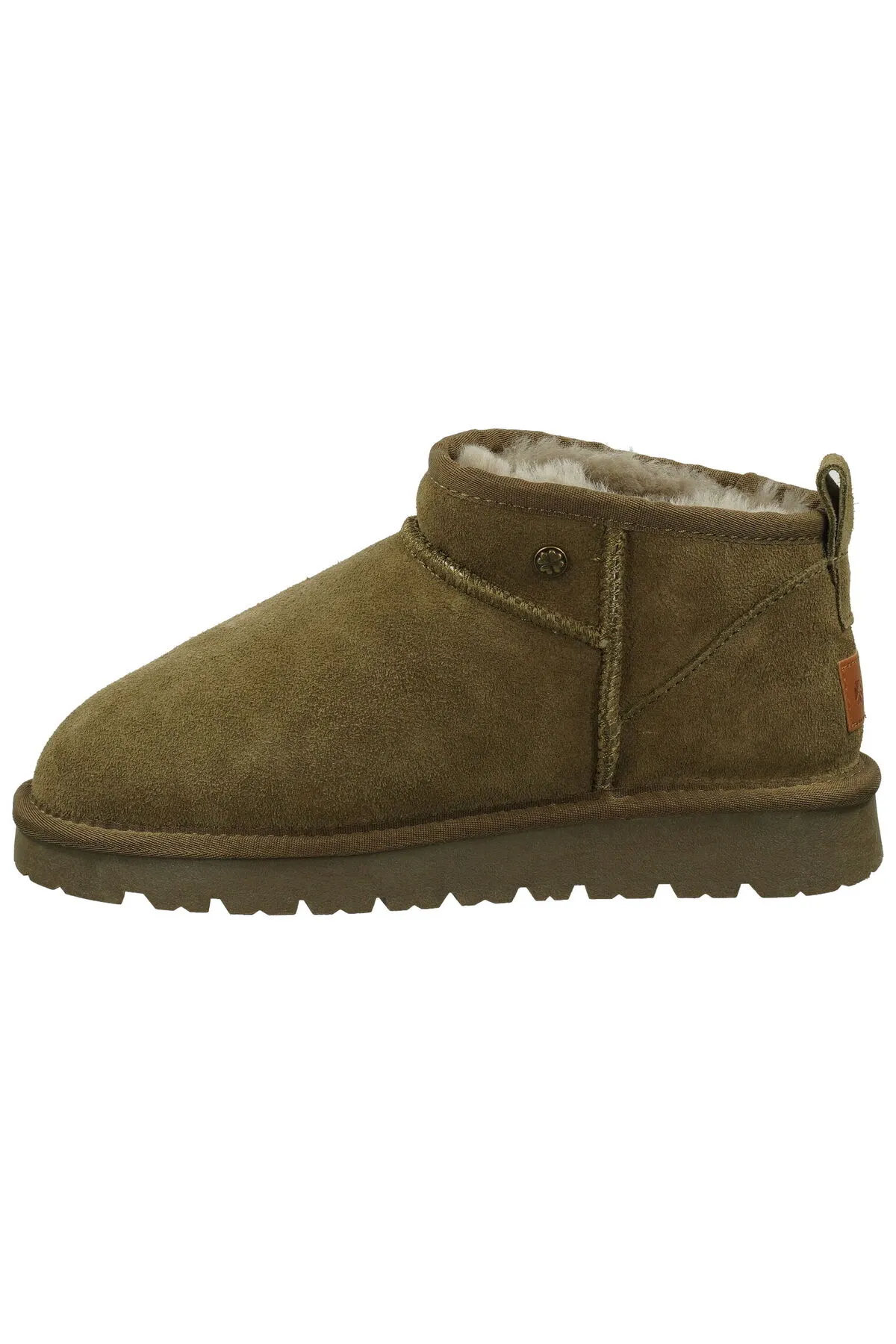 ILC  Stiefelette - Khaki - Flacher Absatz