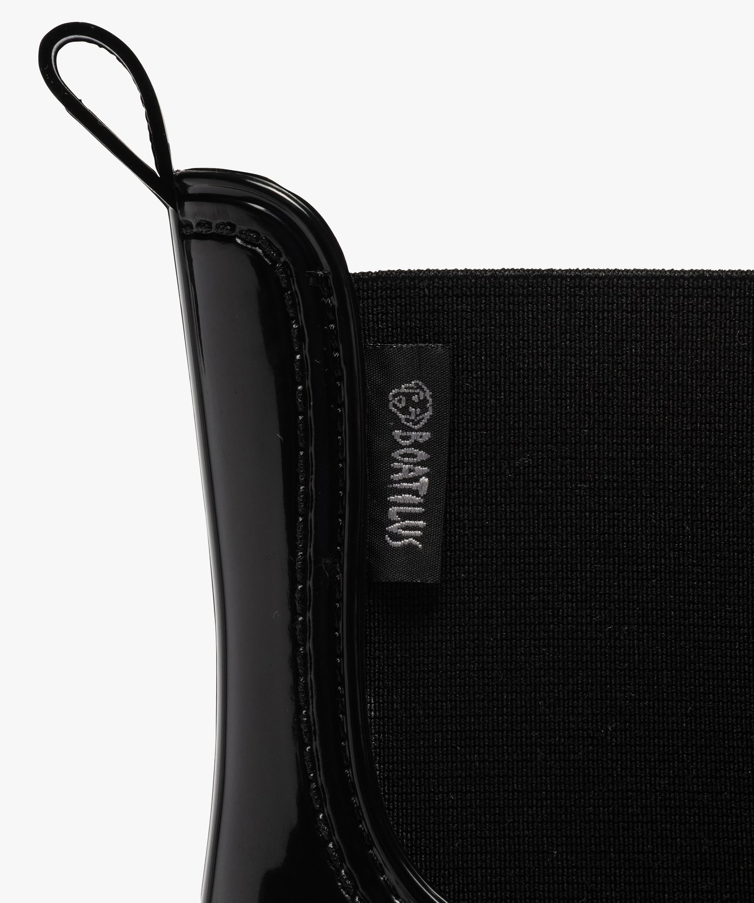 Boots de pluie femme style chelsea unis - Boatilus noir | GEMO