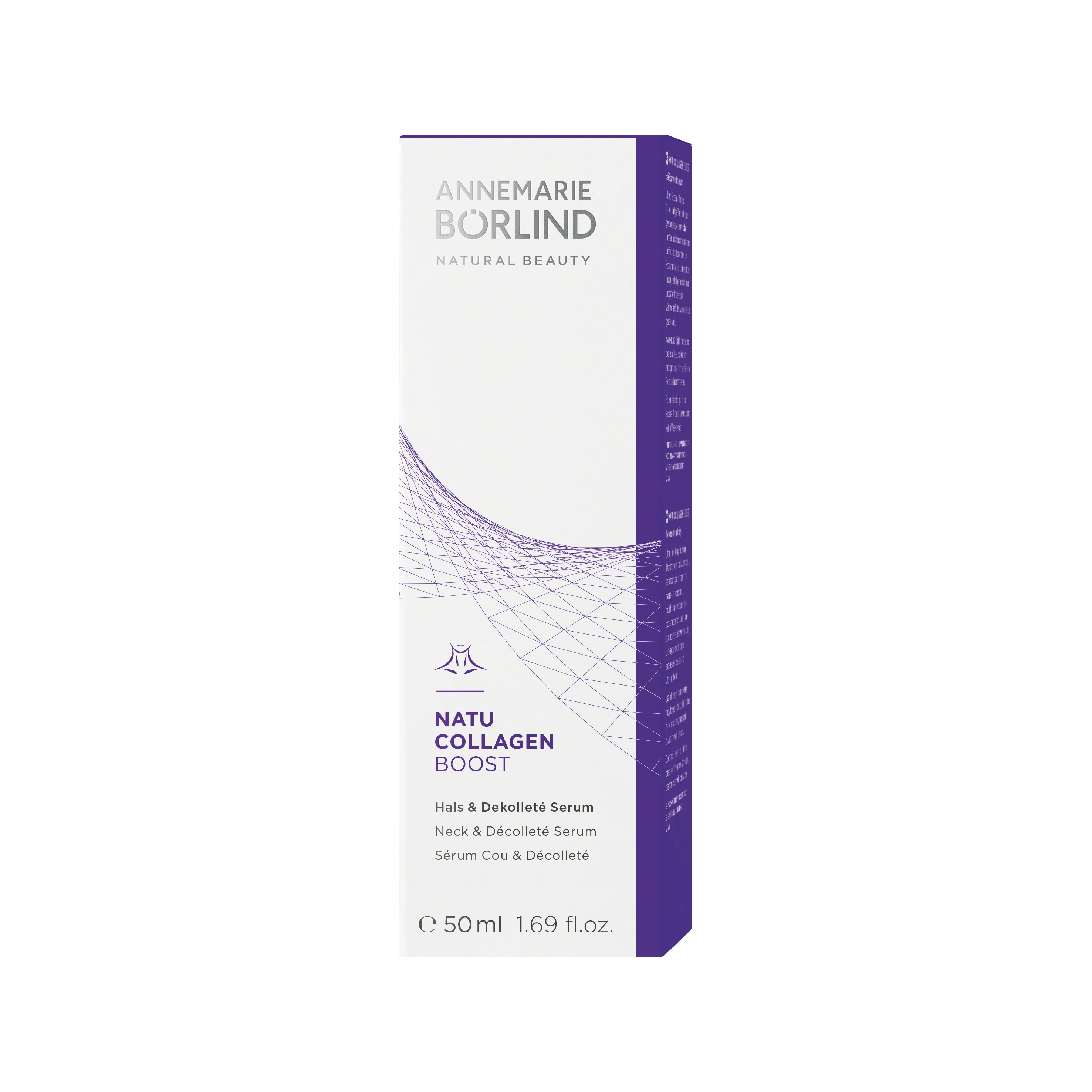 Natucollagen Boost Neck & Décolleté Serum - Nega vratu in dekolteja proti gubam, Hranljiva nega vratu in dekolteja