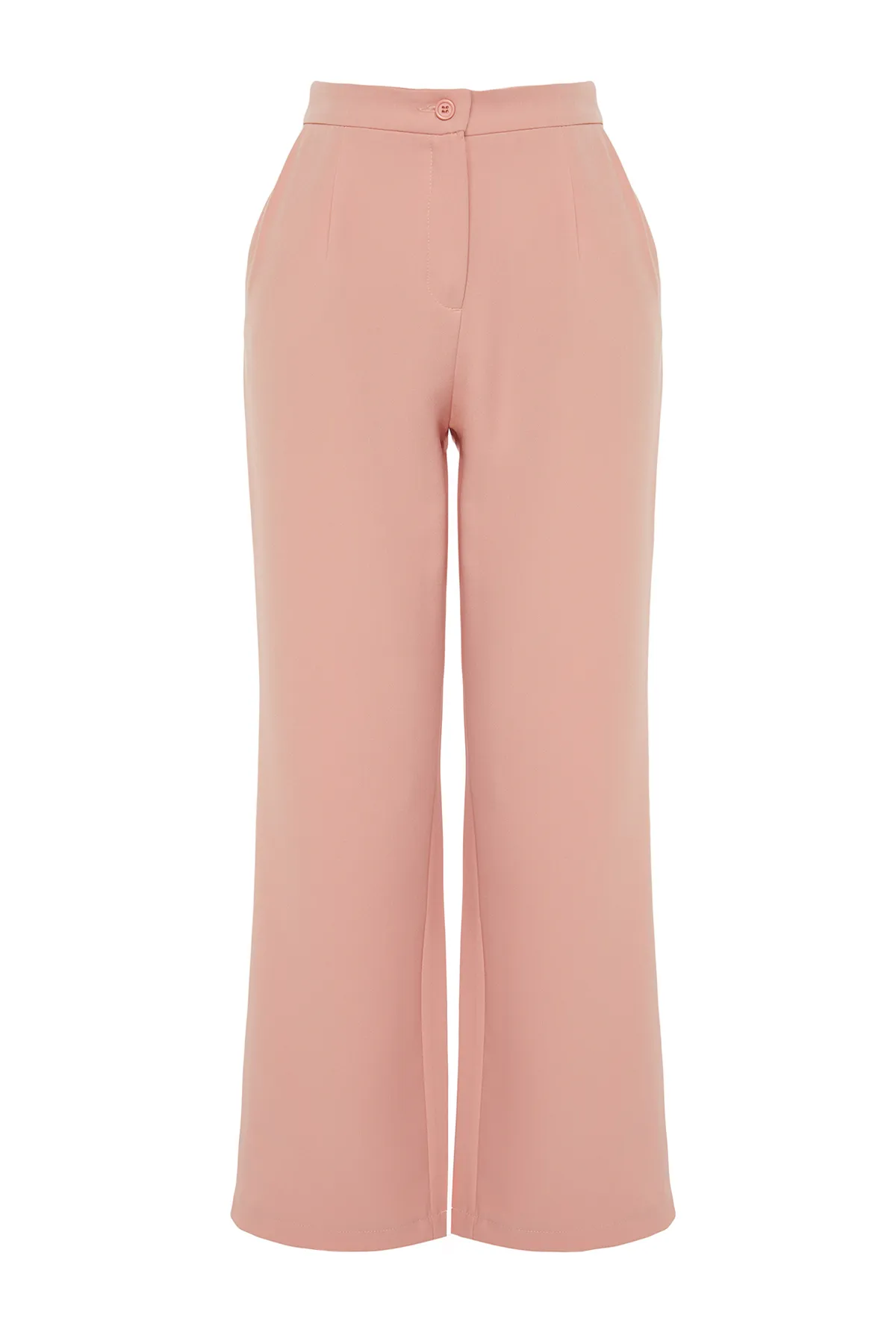 Trendyol Collection  Staubige Rose-Hose mit weitem Bein TWOAW22PL0139
