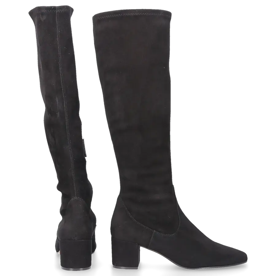 Roberto Festa - Stiefel MILLA Veloursleder - schwarz