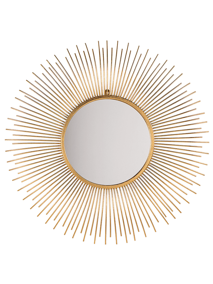Beliani Dekospiegel CILLY in Gold - (W) 80 x (H) 80 x (L) 3 cm günstig kaufen onesize