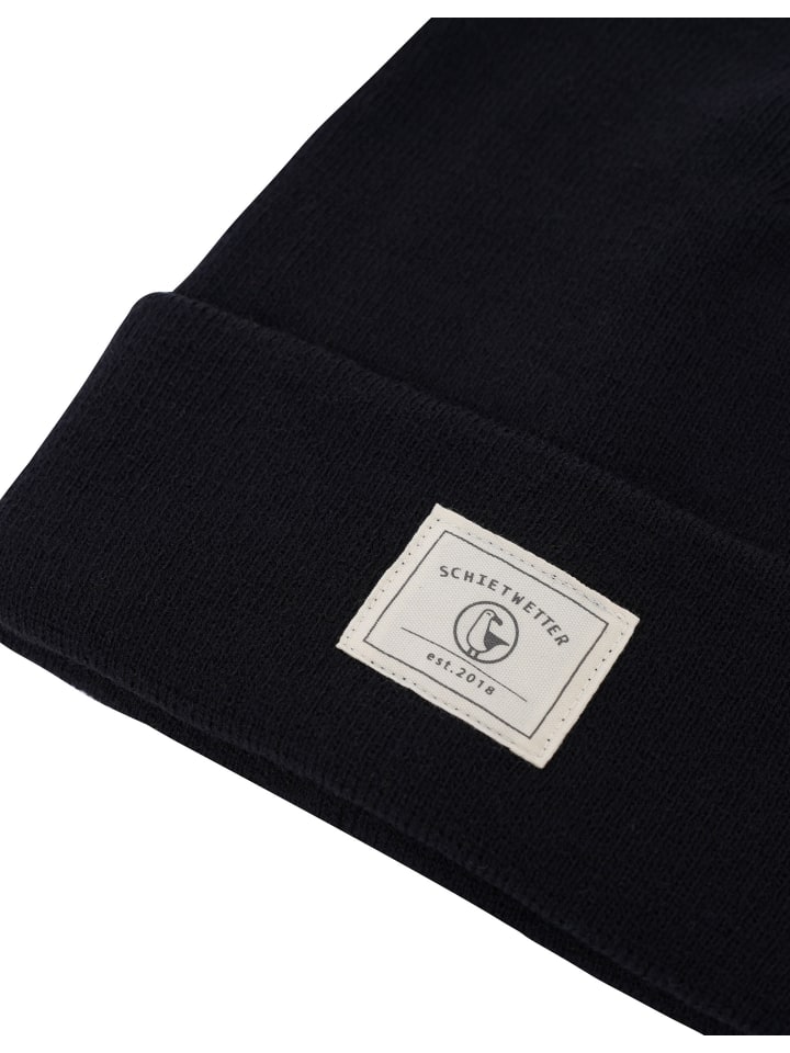 SCHIETWETTER Wintermütze Beanie in schwarz günstig kaufen onesize