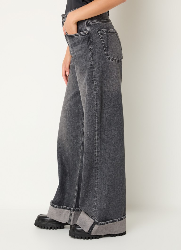 Jeans Blinaa a vita alta e gamba larga di ARMEDANGELS, realizzati in misto cotone biologico lavato.