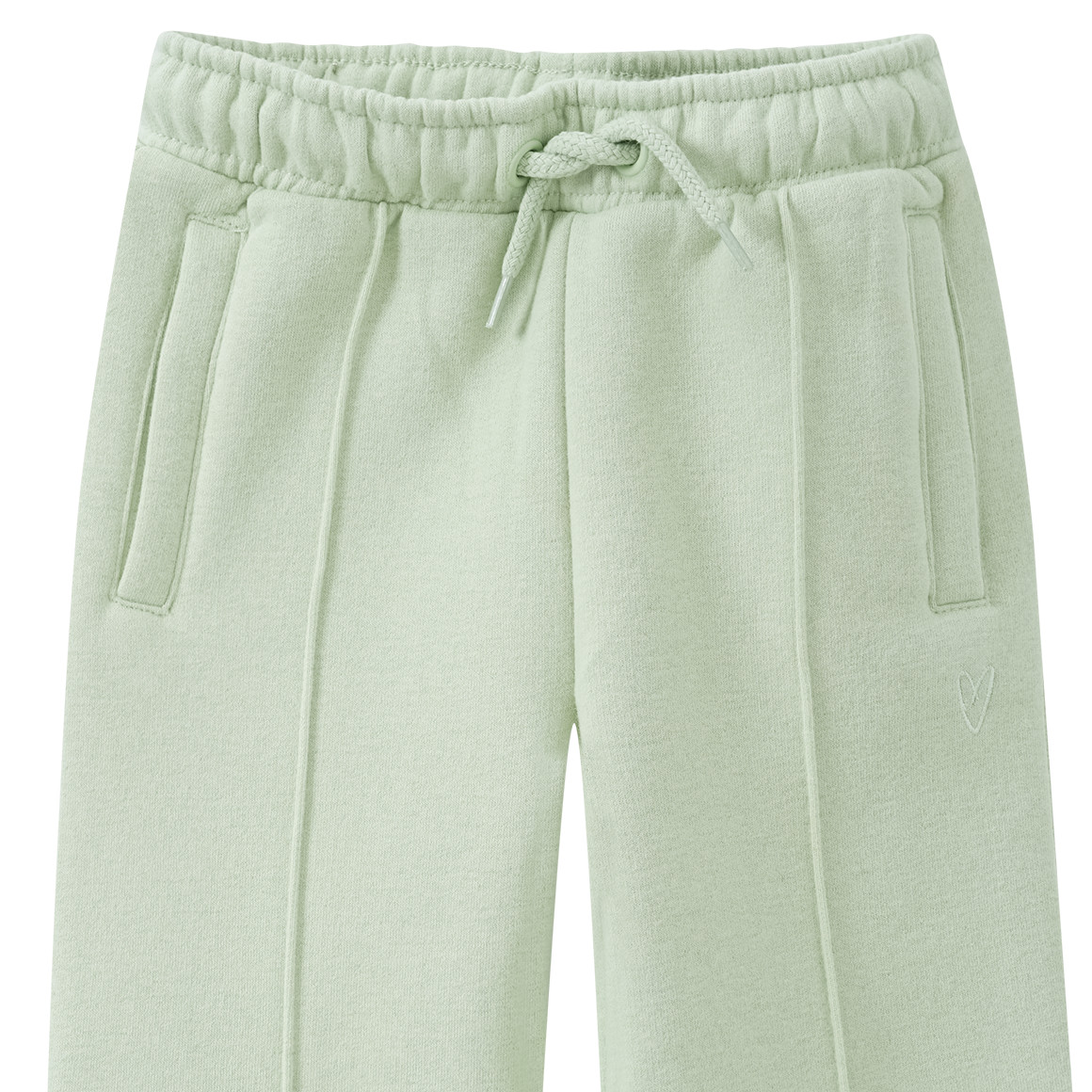 Mädchen Jogginghose mit kleiner Stickerei
