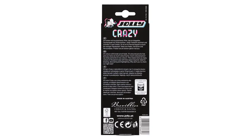 JOLLY Next Crazy Buntstifte 10er-Kartonetui