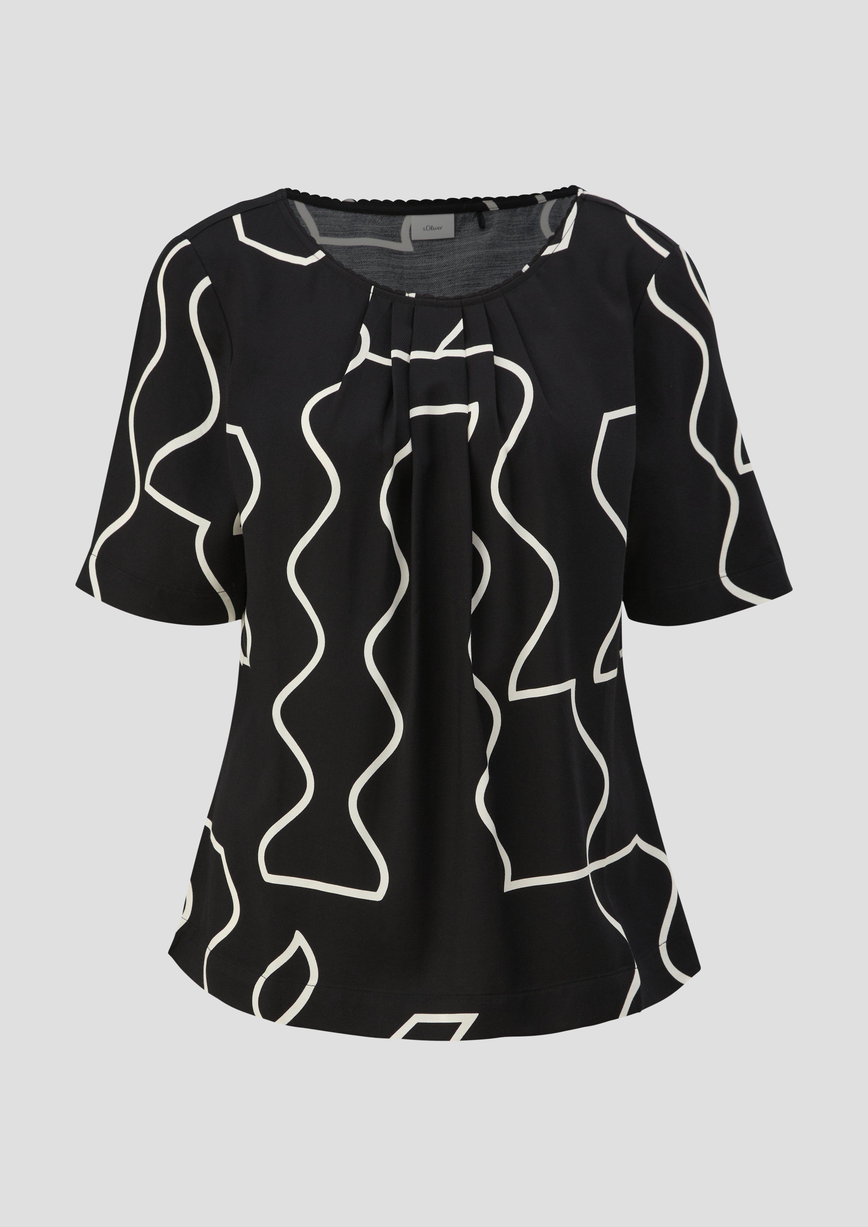 Twillbluse aus Viskose  2136610-99A5