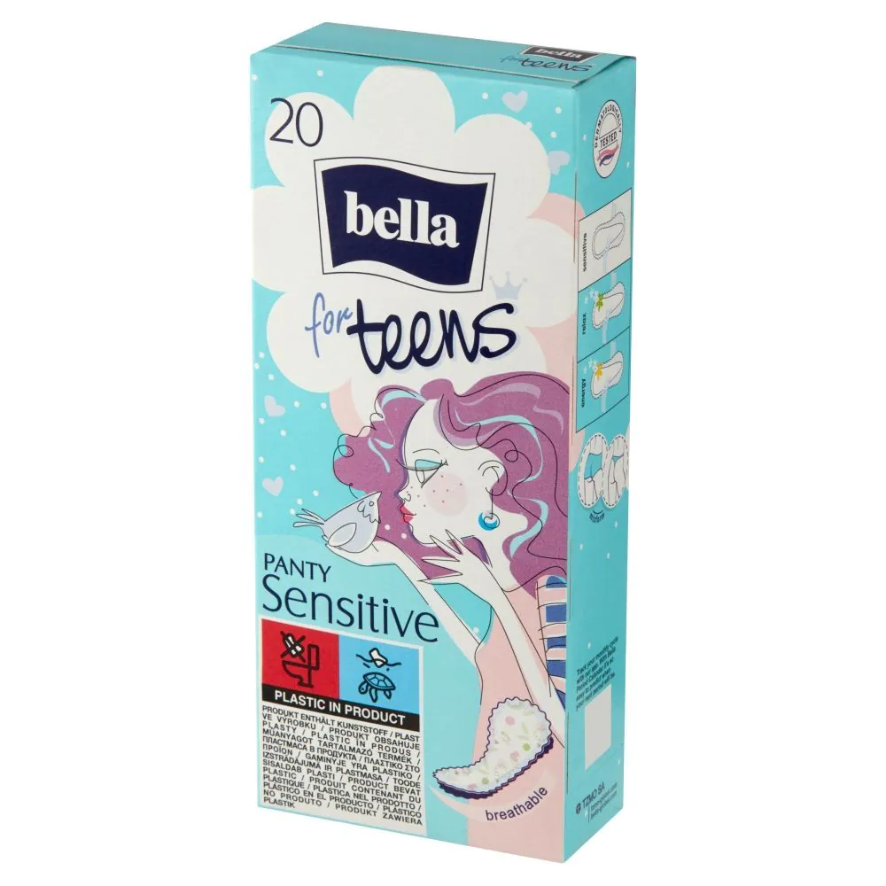Bella For Teens Sensitive Panty Liners