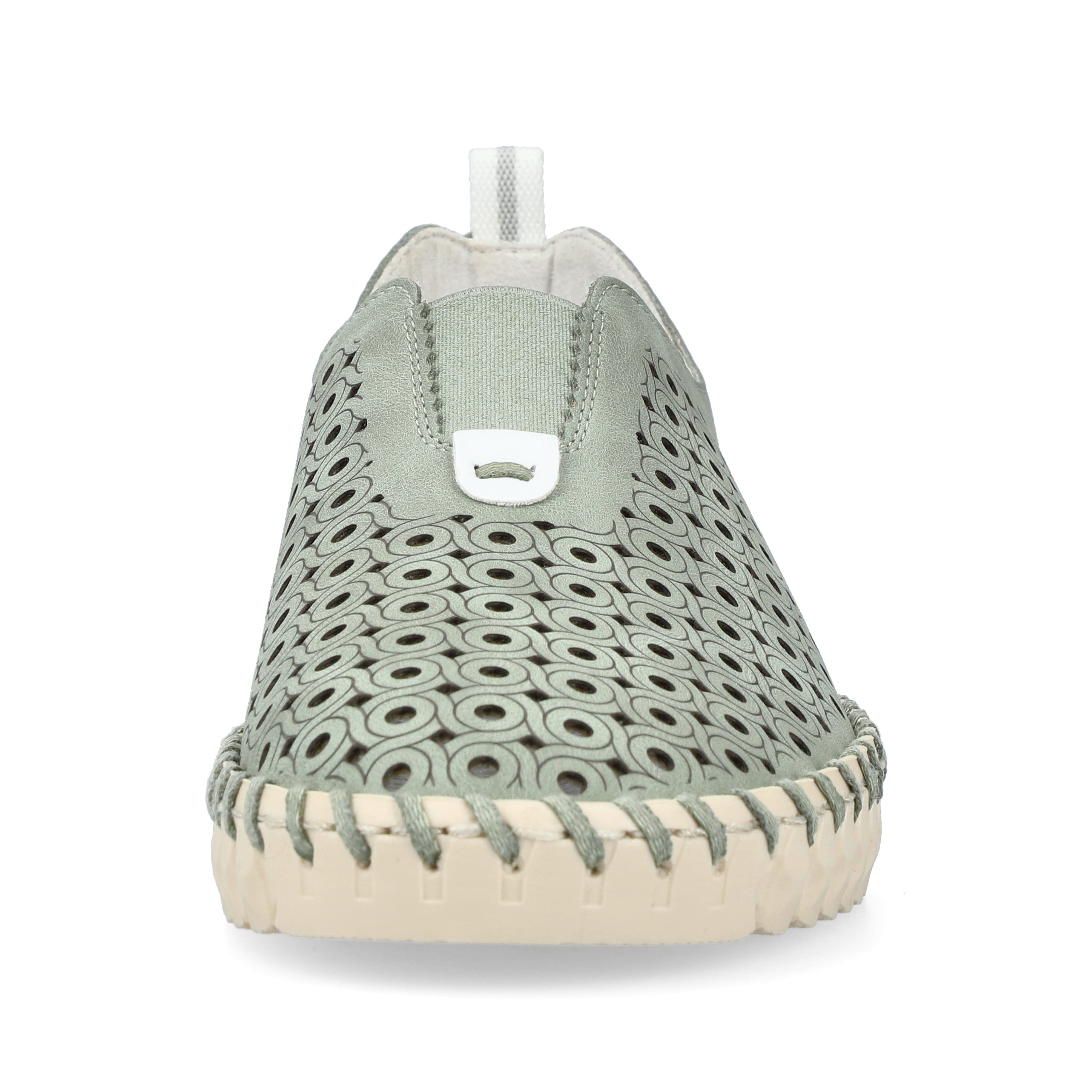 Rieker Damen Slipper khakigrün