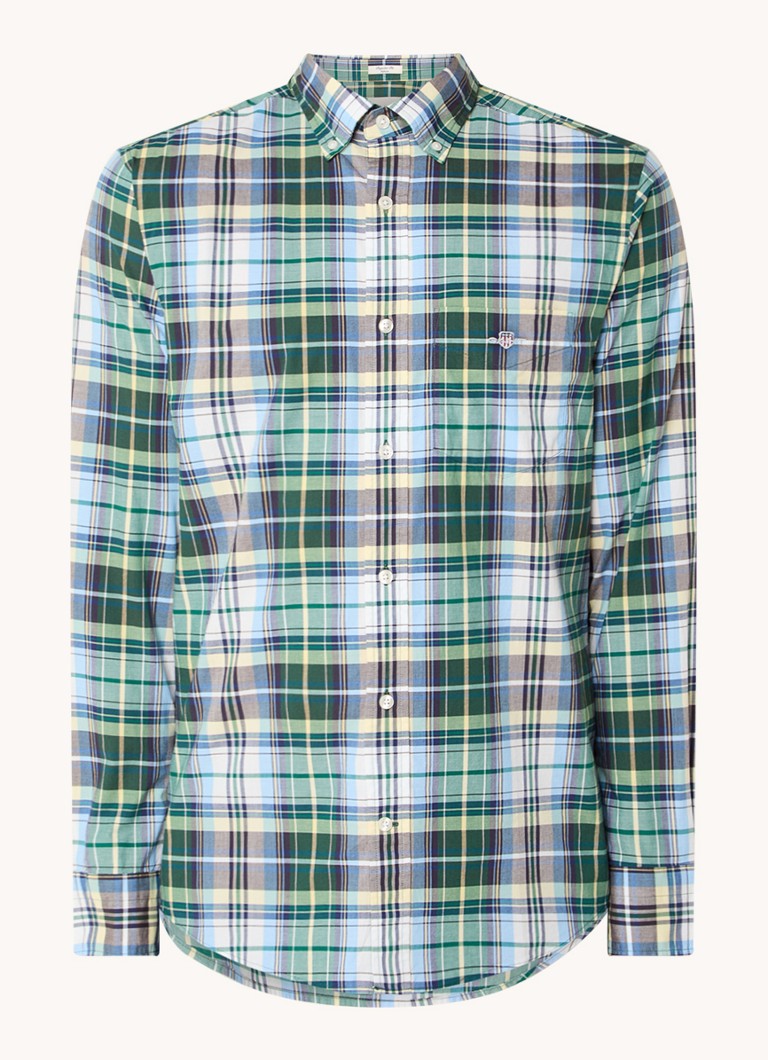 Camicia a quadri classica da uomo