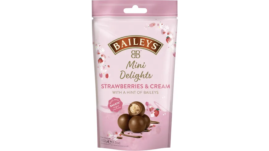 Baileys Pralinen Mini Delights Strawberry Cream 102 g