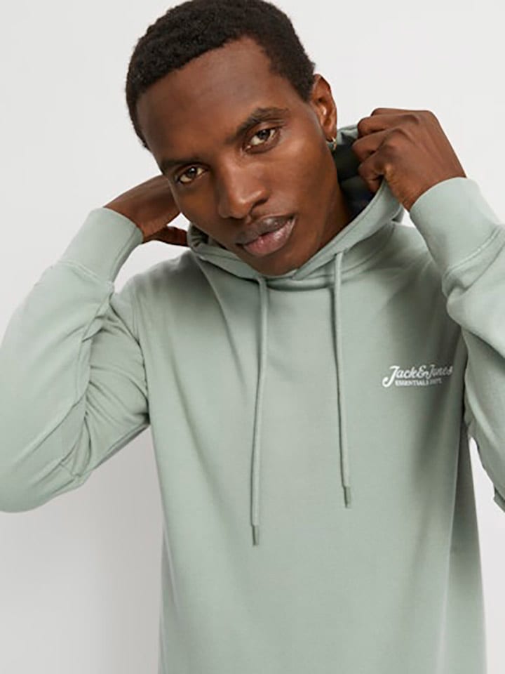Jack & Jones Hoodie in Grün günstig kaufen