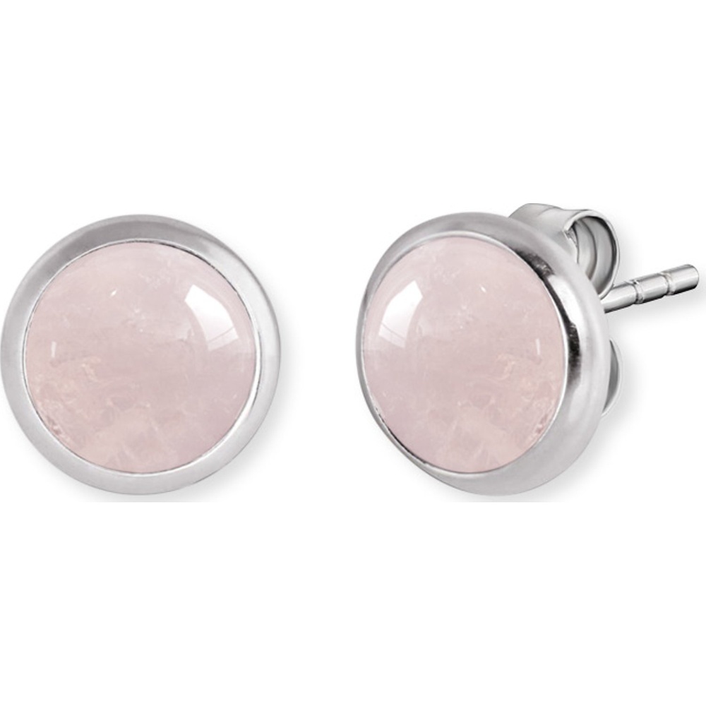 Engelsrufer Boucles d'oreilles à fermoir à poussette 925 Argent rhodié, Gemme Boucles d'oreilles