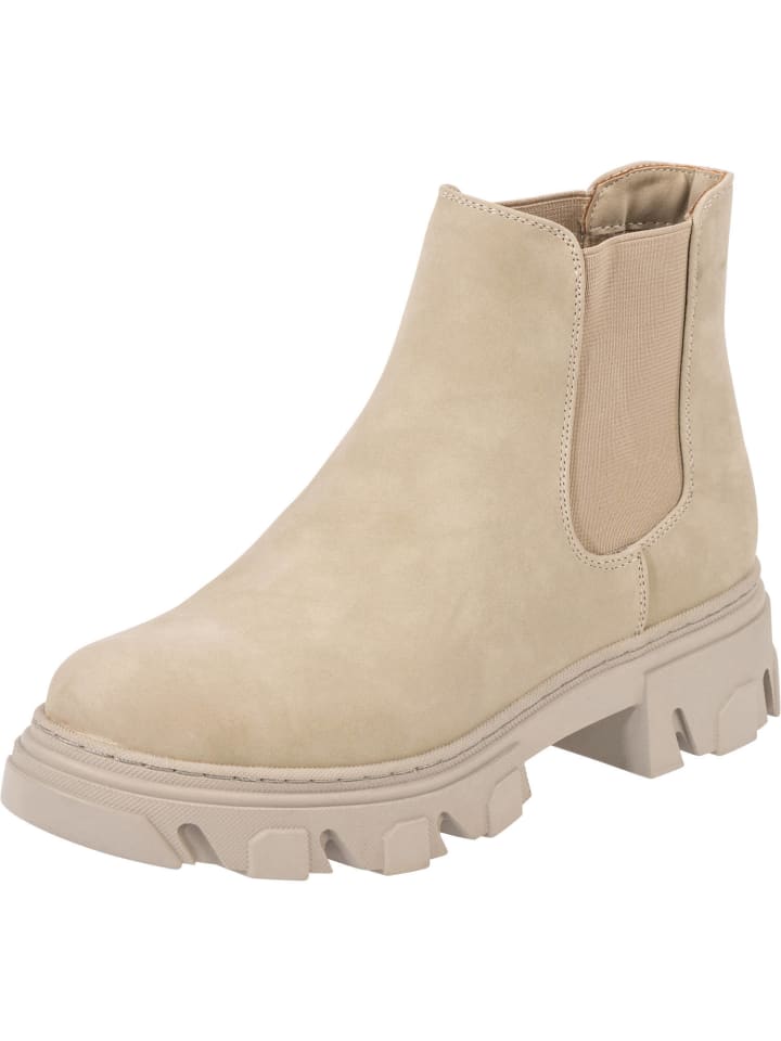 palado Chelsea Boots in Cream/Cream günstig kaufen
