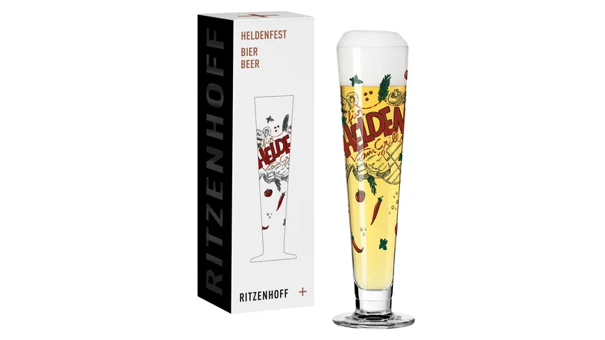 RITZENHOFF Bierglas Heldenfest #13 H. Stein H22