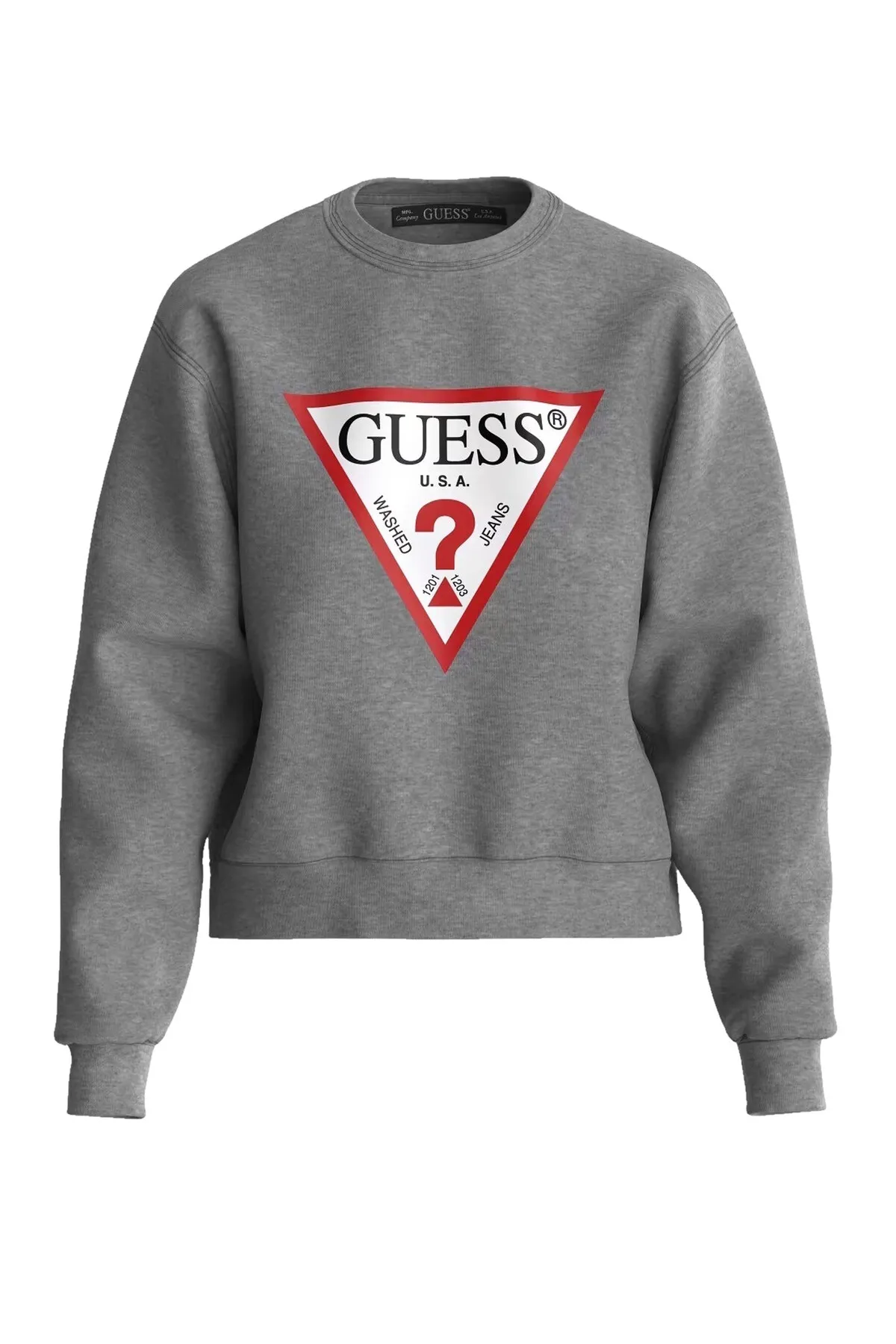 Guess  Sweatshirt - Grau - Regular Fit