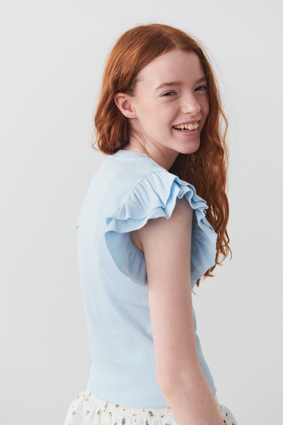 Y cute frill top