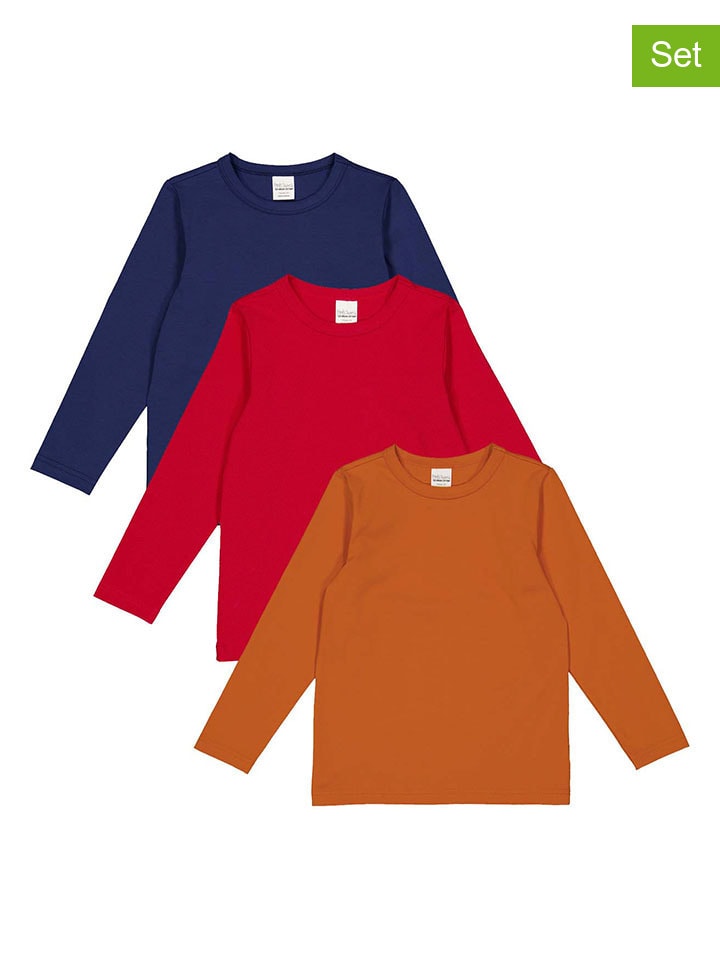Fred´s World by GREEN COTTON 3er-Set: Longsleeves 