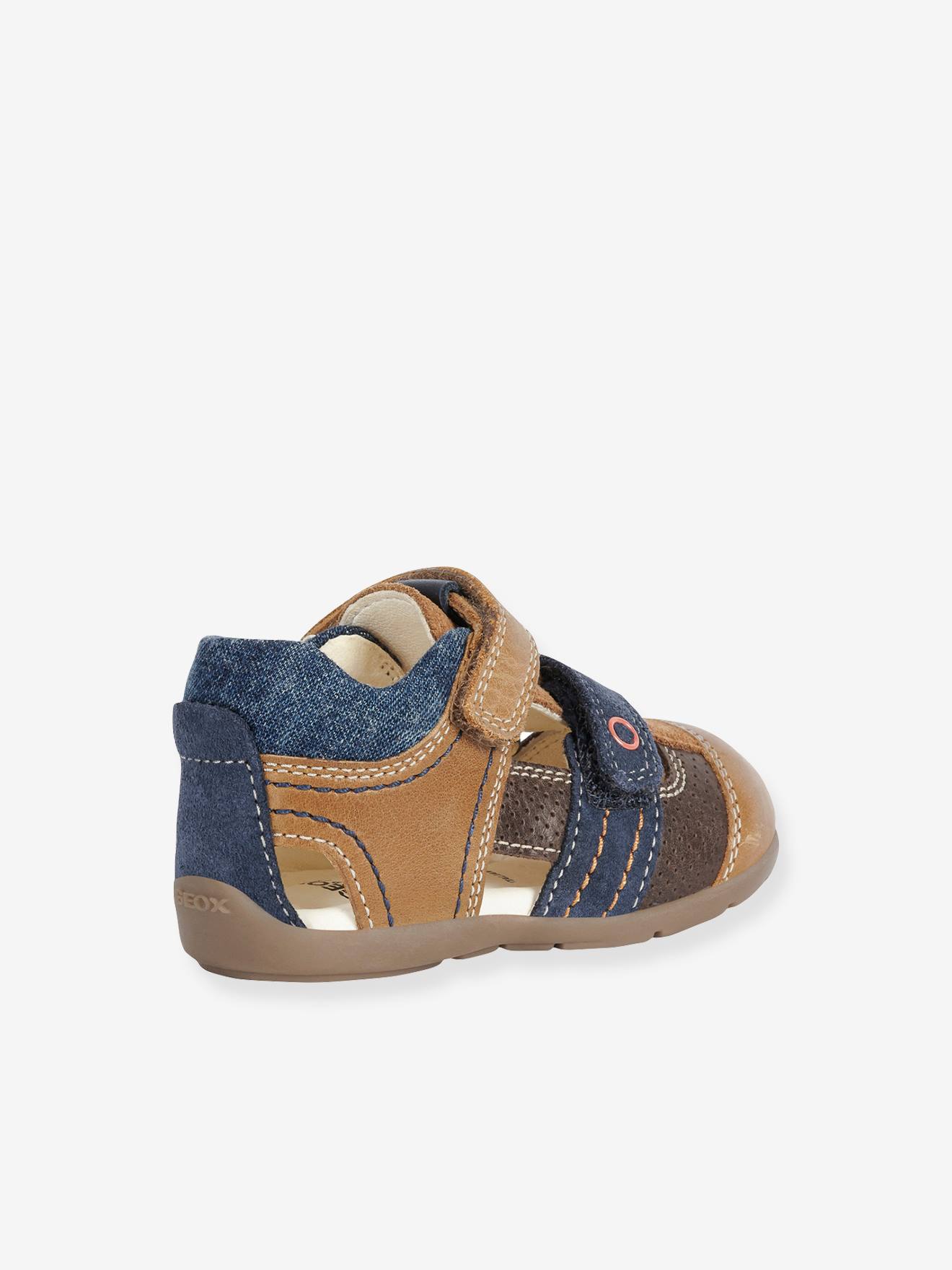 Geox Jungen Baby Sandalen KAYTAN GEOX - marine/weiß