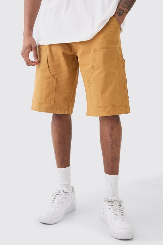 Tall Twill Cargo-Shorts
