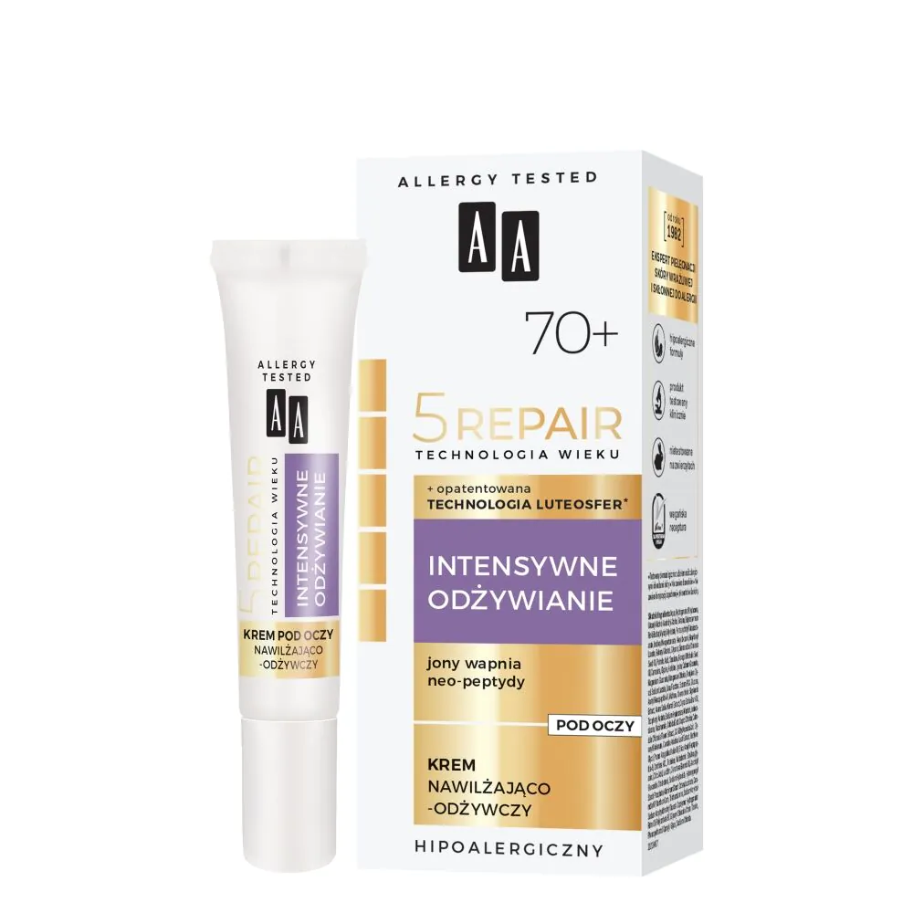 AA Age Technology 5Repair 70+ paakių kremas