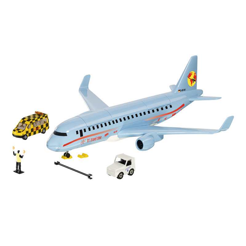 Avion de ligne avec accessoires Siku