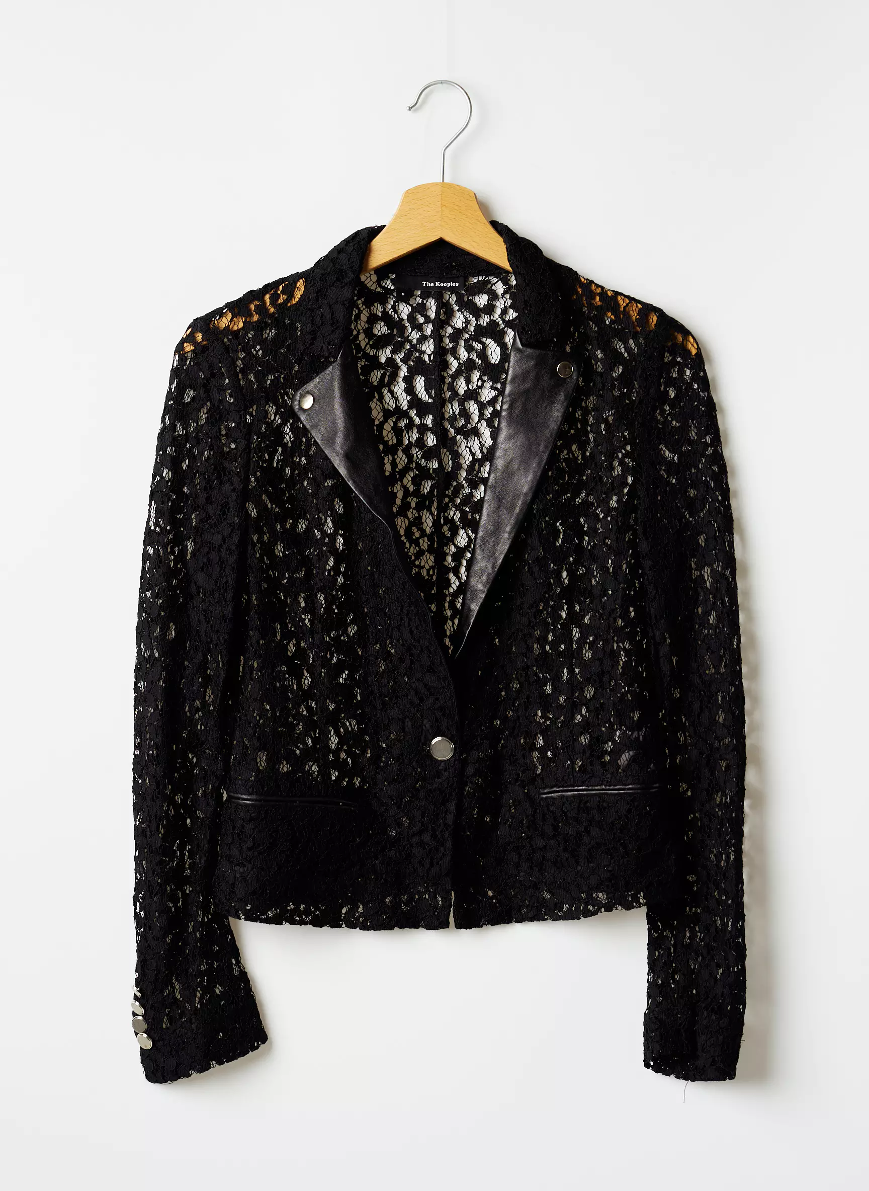 The Kooples Vestecasual Femme couleur noir