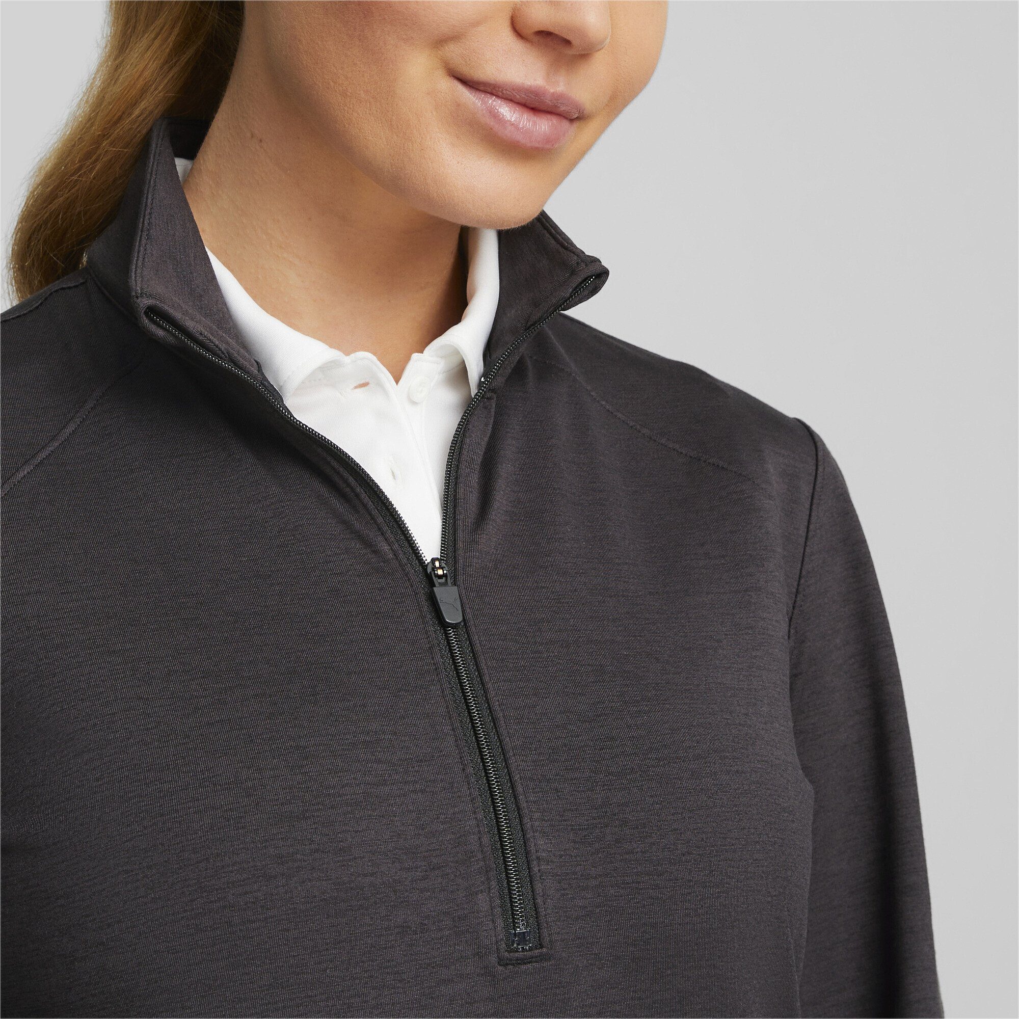 PUMA Trainingspullover CLOUDSPUN Rockaway Golf-Sweatshirt mit halbem Reißverschluss