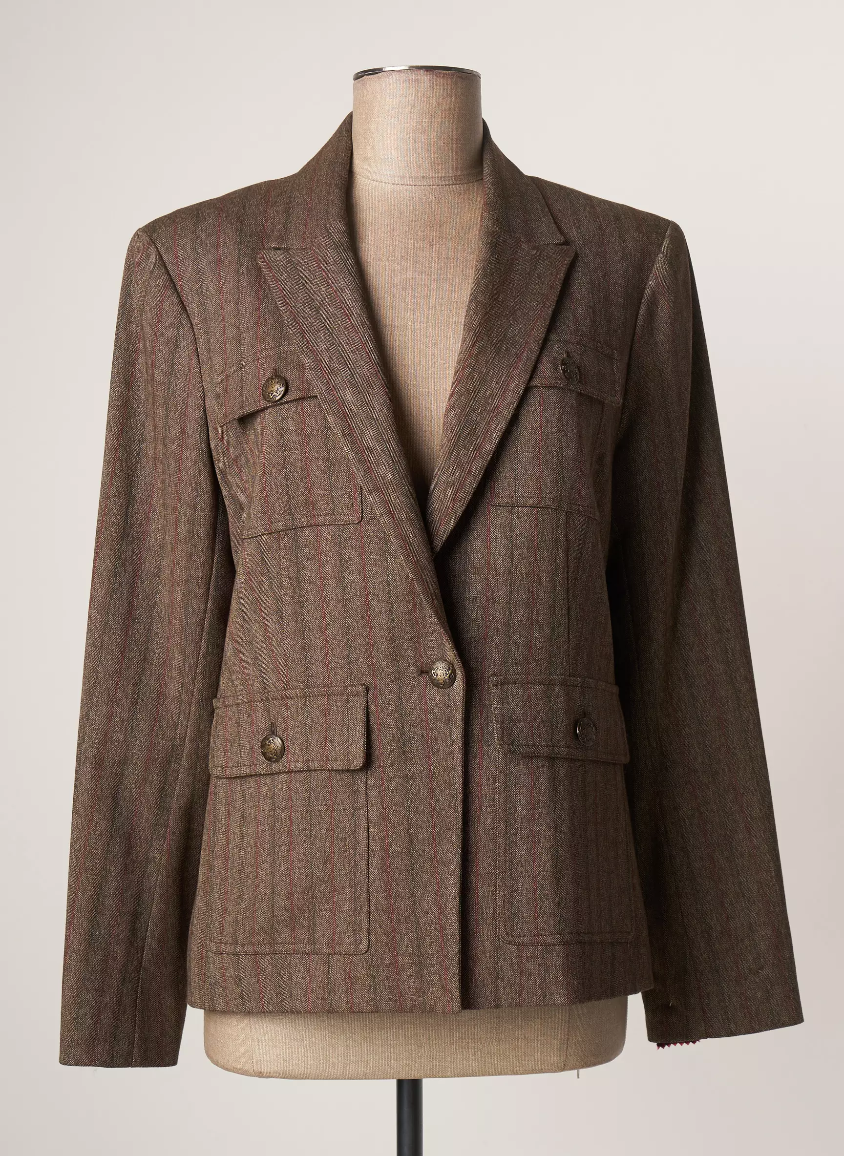 Lauren Vidal Blazers Femme couleur marron
