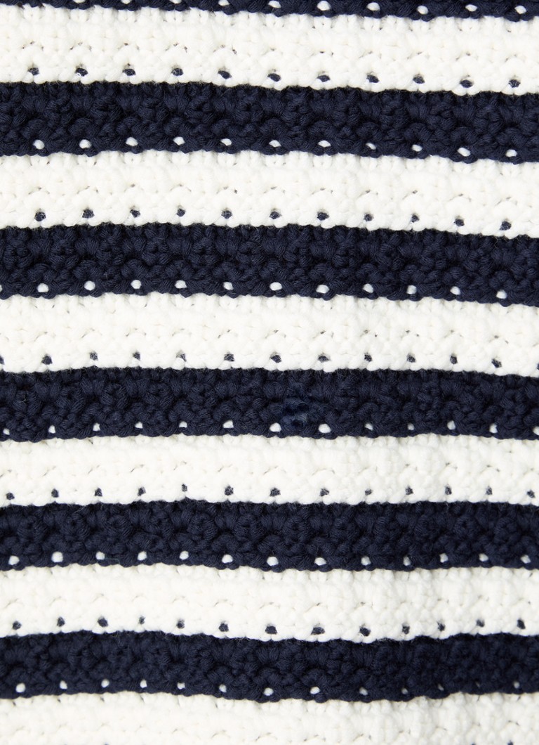 Cardigan gros tricotat Ba&sh Gaspard cu imprimeu în dungi