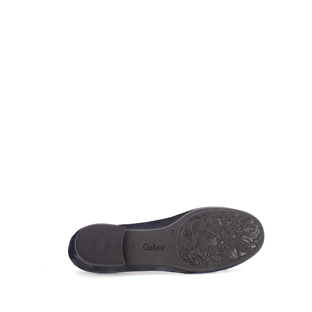 Gabor comfort Eleganter Ballerina blau