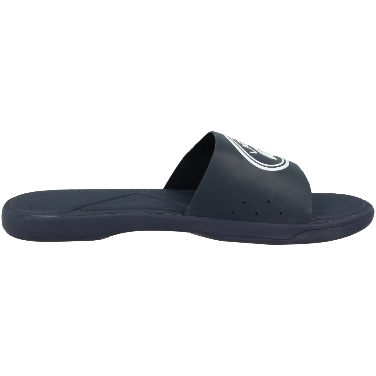 Lacoste L.30 SLIDE 119 3 Badelatschen blau