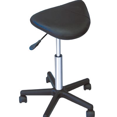 Comair Rollhocker Fury schwarz verstellbar