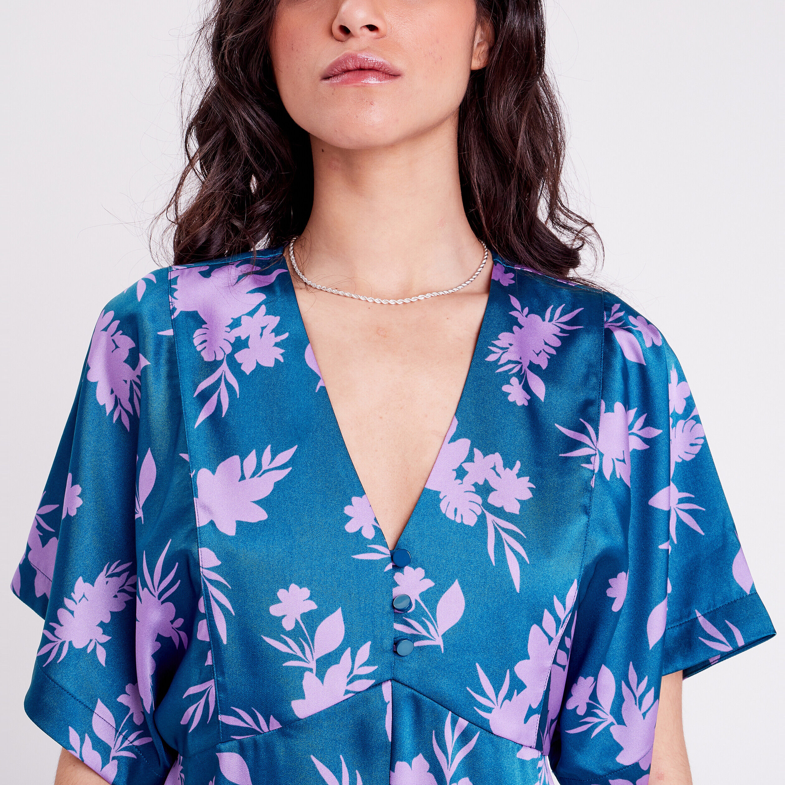Robe courte parme femme | Cache Cache