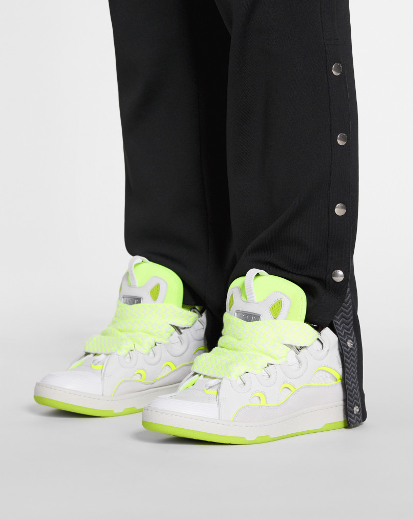 SNEAKERS CURB EN CUIR