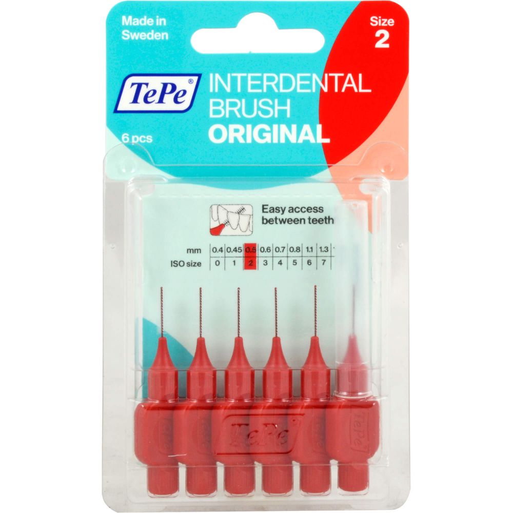 TEPE Interdentalbürste 0.5mm rot