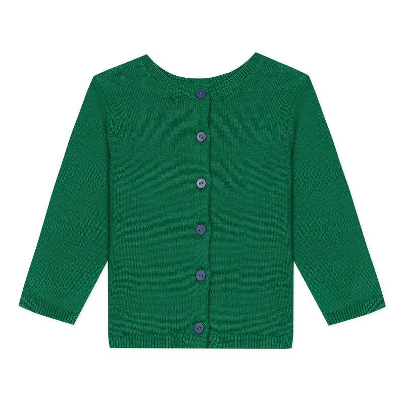 Cardigan bébé en coton bio avec motifs Absorba