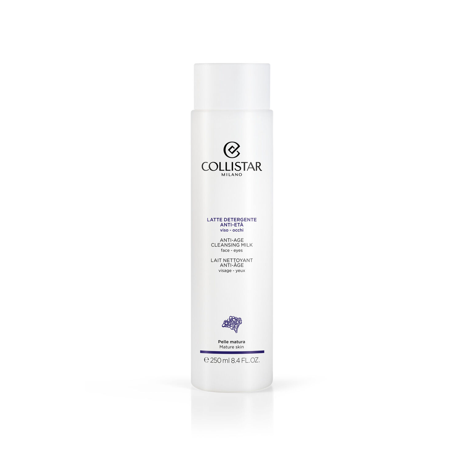 Collistar Lait Nettoyant Anti-Âge Visage-Yeux