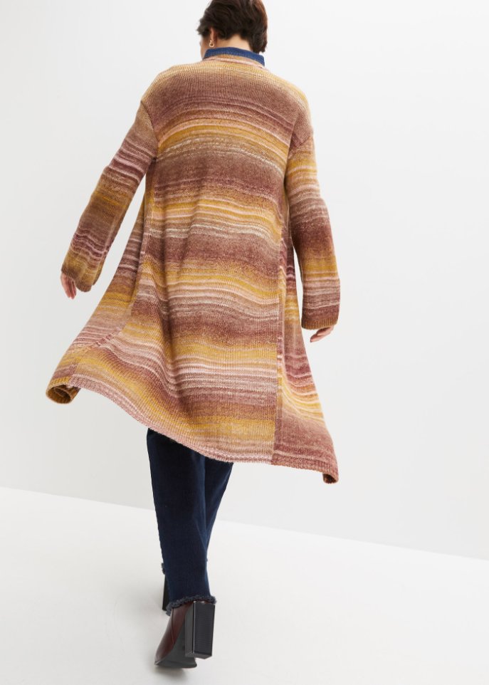 Strickjacke mit weitem Arm