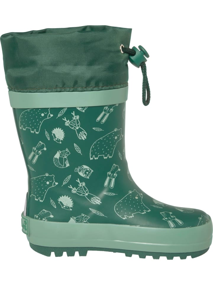 Playshoes Gummistiefel Waldtiere in Petrol günstig kaufen
