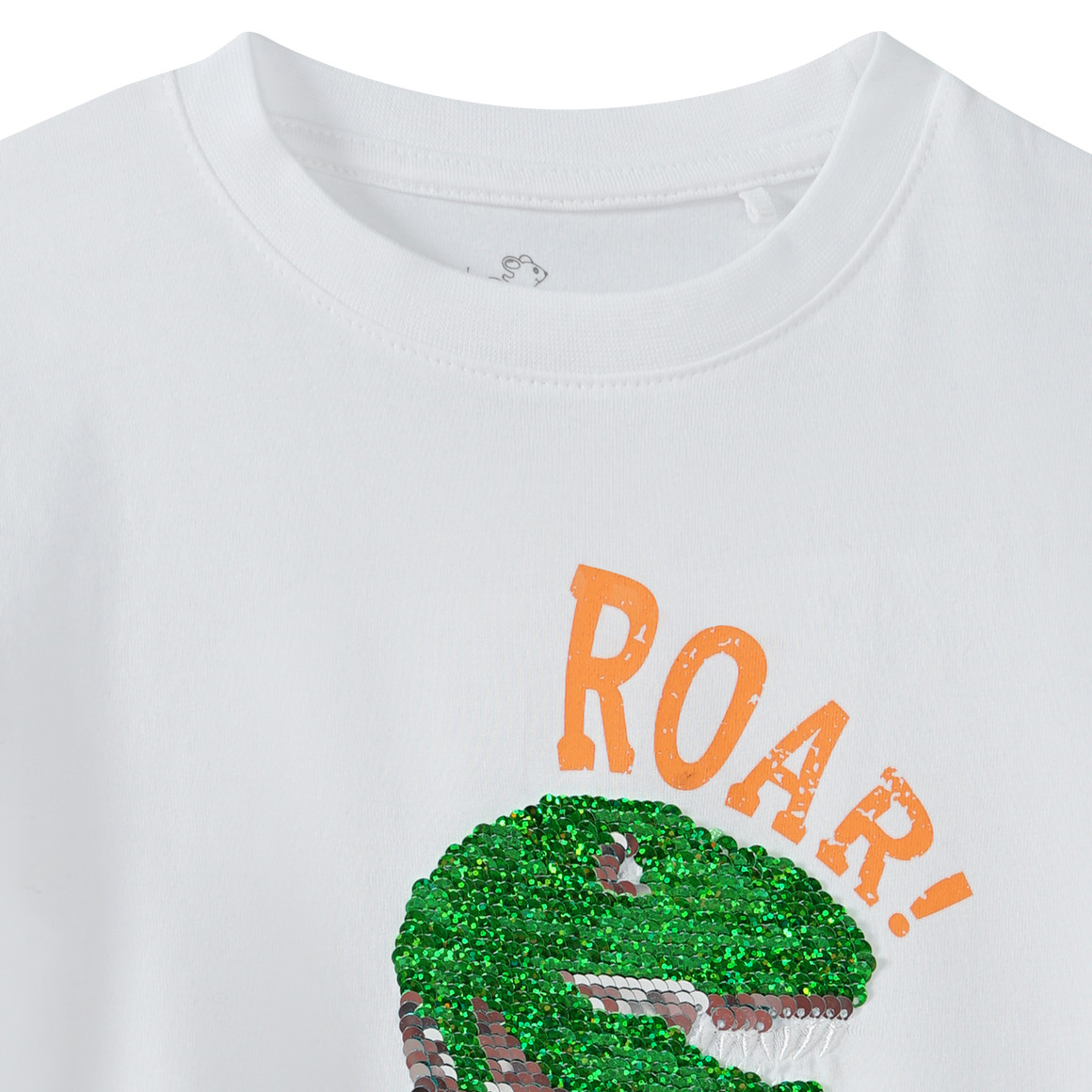 Jungen T-Shirt mit Wendepailletten