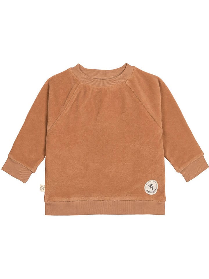 Lässig Sweatshirt in Hellbraun günstig kaufen