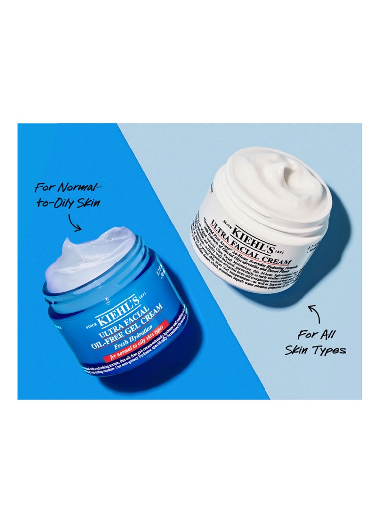 Creme facial em gel sem óleo Ultra Facial Oil Free da Kiehl's - creme facial sem óleo