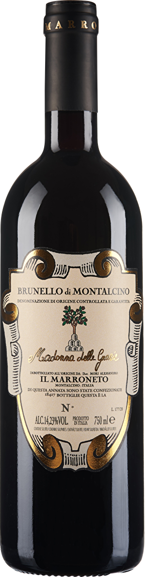 Il Marroneto Brunello di Montalcino Madonna delle Grazie 2017