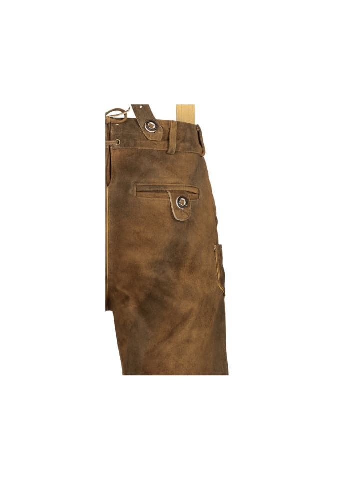Nübler Lederhose für Damen in braun in braun günstig kaufen 58