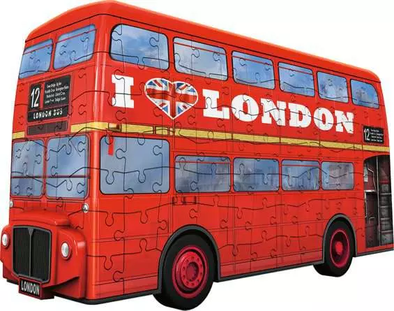 3D Puzzle London Bus